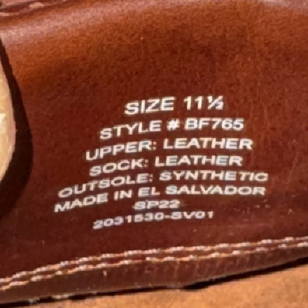 J Crew‎ Leather Boat shoes brown mens size 11 1/2